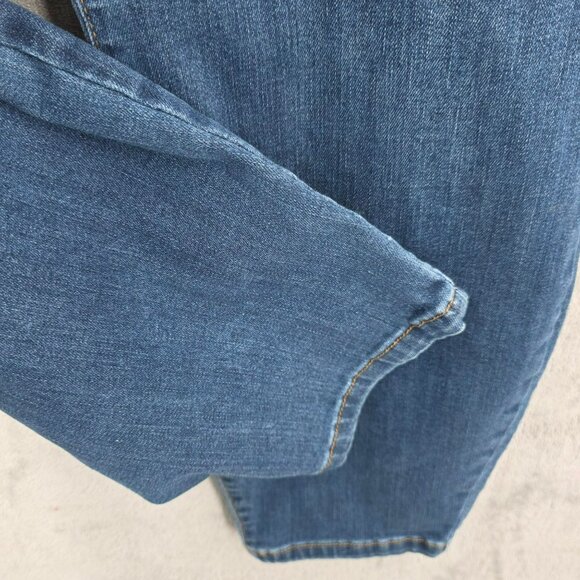 Judy Blue Relaxed Fit Jeans 24W Medium Wash Whiskered High Rise Waist Stretchy - Picture 7 of 12